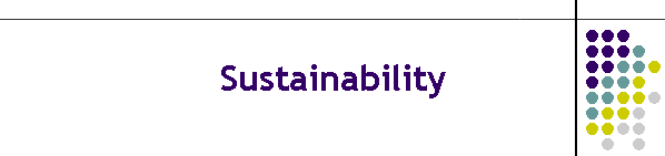 Sustainability